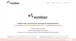 Desktop Screenshot of eurolosa.com